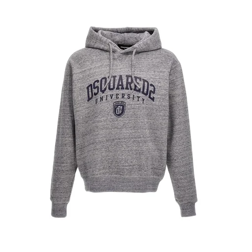 Dsquared2 Logo Printed Drawstring Hoodie