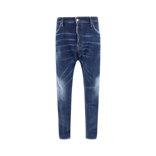 Dsquared2 Skater Logo Patch Distressed Jeans