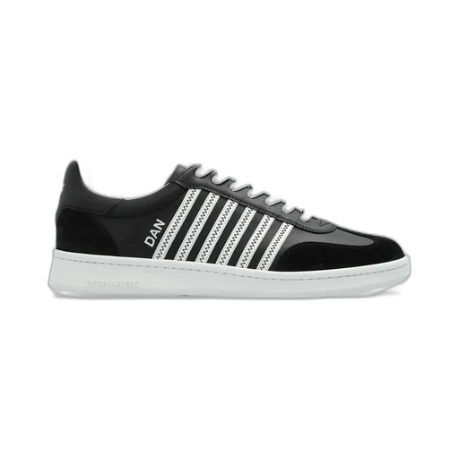 Dsquared2 Round Toe Low-Top Sneakers