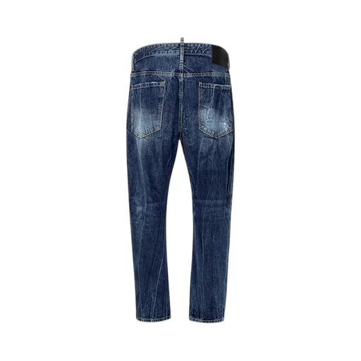 Dsquared2 Icon Printed Straight-Leg Jeans