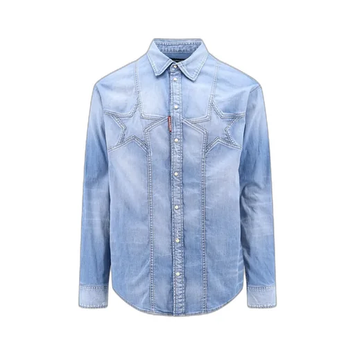 Dsquared2 Twin Stars Denim Shirt