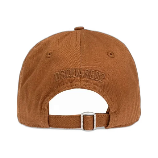 Dsquared2 Maple Leaf-Appliqué Distressed Baseball Cap