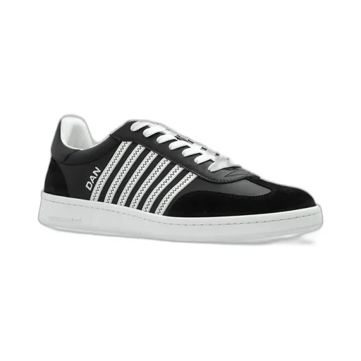 Dsquared2 Round Toe Low-Top Sneakers