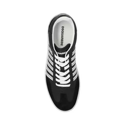 Dsquared2 Round Toe Low-Top Sneakers
