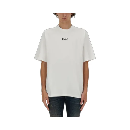 Dsquared2 Logo Printed Crewneck T-Shirt