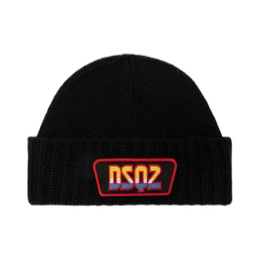 Dsquared2 Logo Patch Beanie