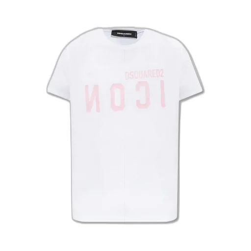 Dsquared2 Logo Printed Crewneck T-Shirt