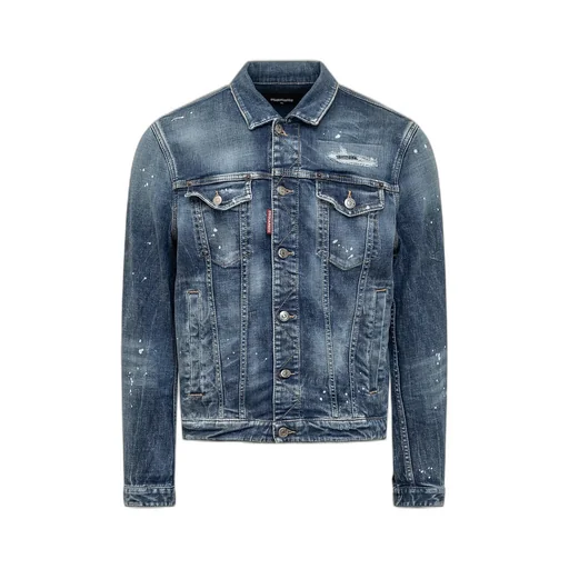 Dsquared2 Distressed Denim Jacket