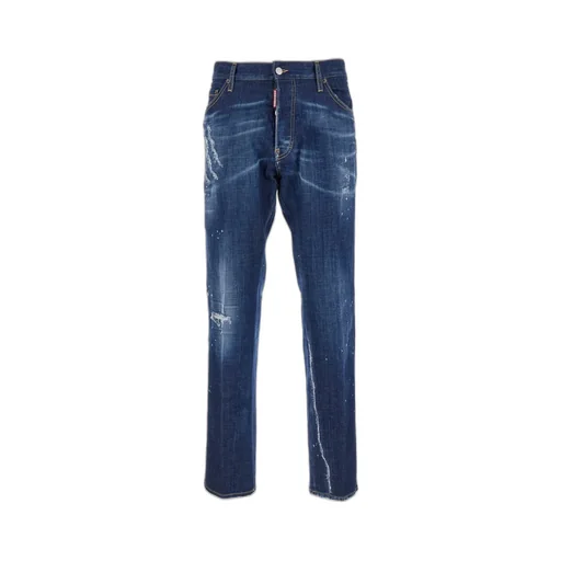 Dsquared2 Dark Cb Wash Cool Guy Distressed Jeans