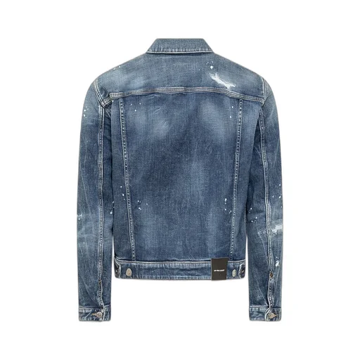 Dsquared2 Distressed Denim Jacket