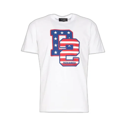 Dsquared2 Logo Printed Crewneck T-Shirt