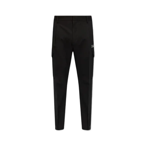 Dsquared2 Logo Patch Pleated Trousers