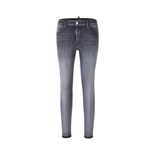 Dsquared2 Faded Straight-Leg Skinny Jeans