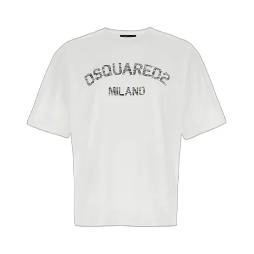 Dsquared2 Logo Printed Crewneck T-Shirt