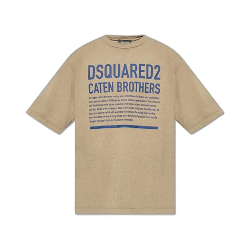 Dsquared2 Logo Printed Crewneck T-Shirt