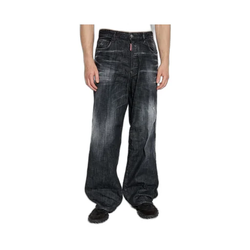 Dsquared2 Distressed Loose-Fit Jeans