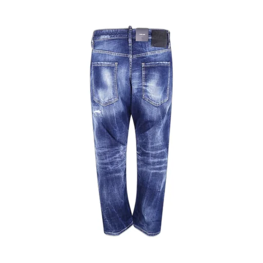 Dsquared2 Fade Effect Distressed Jeans