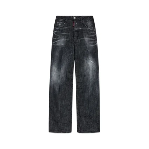 Dsquared2 Distressed Loose-Fit Jeans