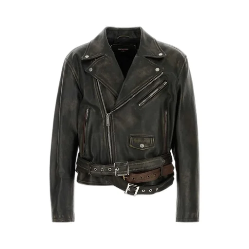 Dsquared2 Zip-Up Belted Jacket