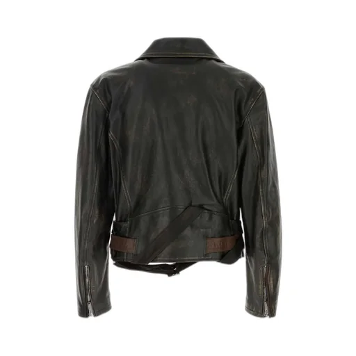Dsquared2 Zip-Up Belted Jacket