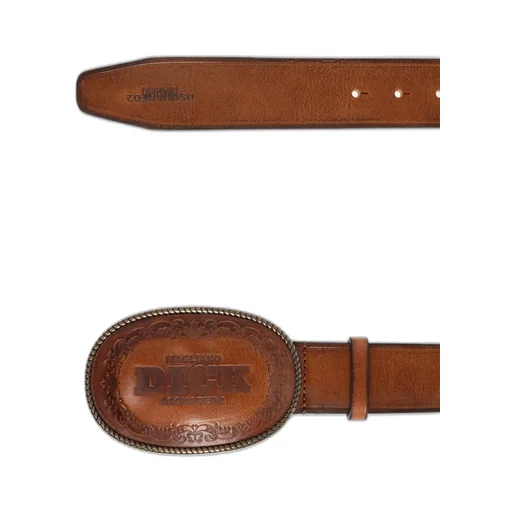 Dsquared2 X Magliano Logo Embossed Buckle Belt