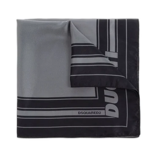 Dsquared2 X Ducati Logo Printed Scarf