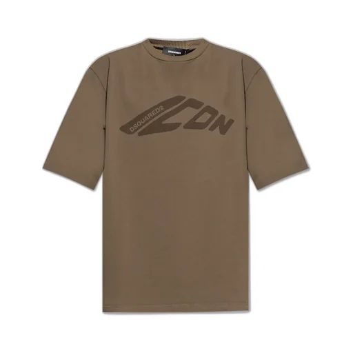 Dsquared2 Icon New Generation Loose Fit Maxi Logo T-Shirt