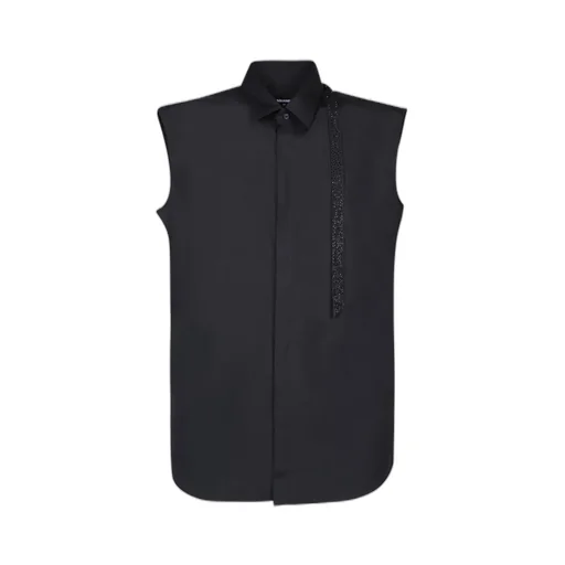 Dsquared2 Comet Curved Hem Sleeveless Shirt