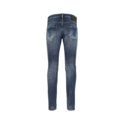 Dsquared2 Logo Patch Slim-Cut Jeans