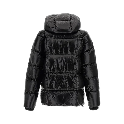 Dsquared2 Logo Patch Hooded Down Jacket