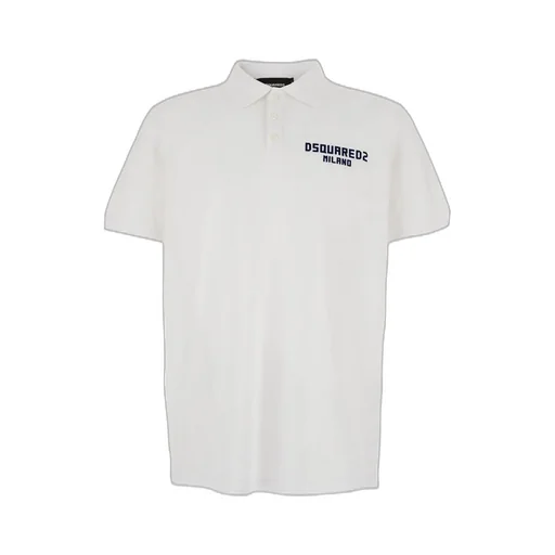 Dsquared2 Logo Detailed Short-Sleeved Polo Shirt