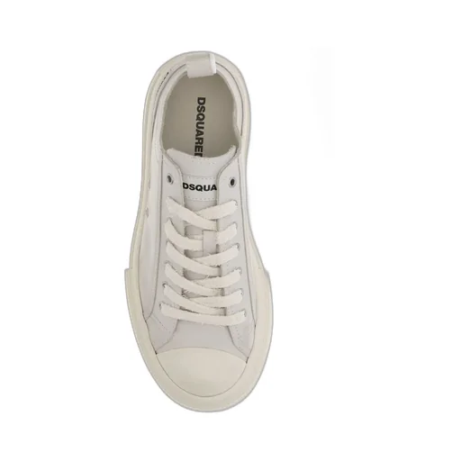 Dsquared2 Round-Toe Platform Lace-Up Sneakers