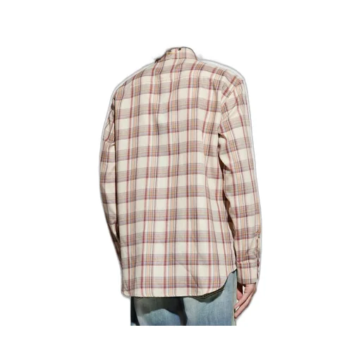 Dsquared2 Checked Curved Hem Shirt