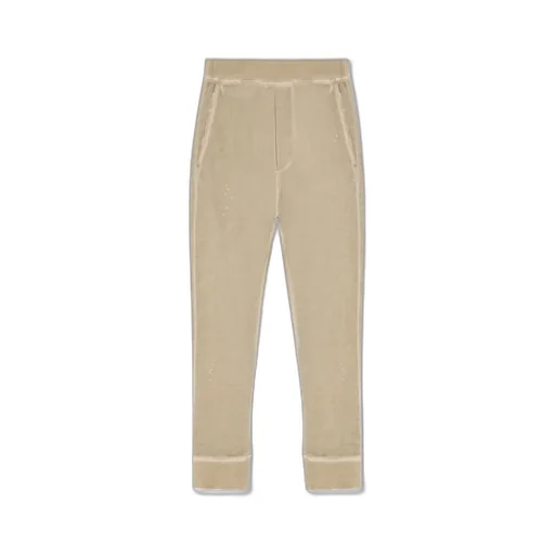 Dsquared2 Logo-Printed Tapered Distressed Track Pants