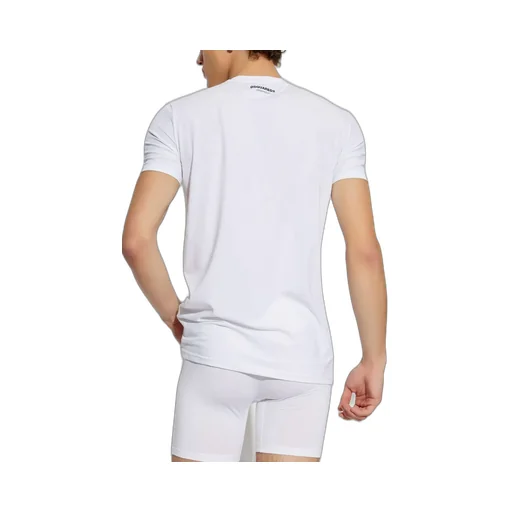 Dsquared2 Logo Patch Crewneck T-Shirt