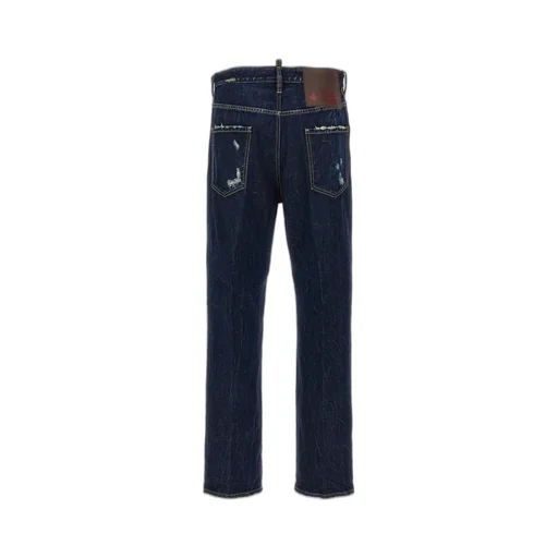 Dsquared2 642 Logo Patch Jeans