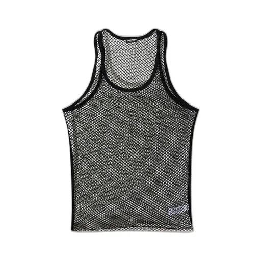 Dsquared2 Logo Patch Semi-Sheer Tank Top