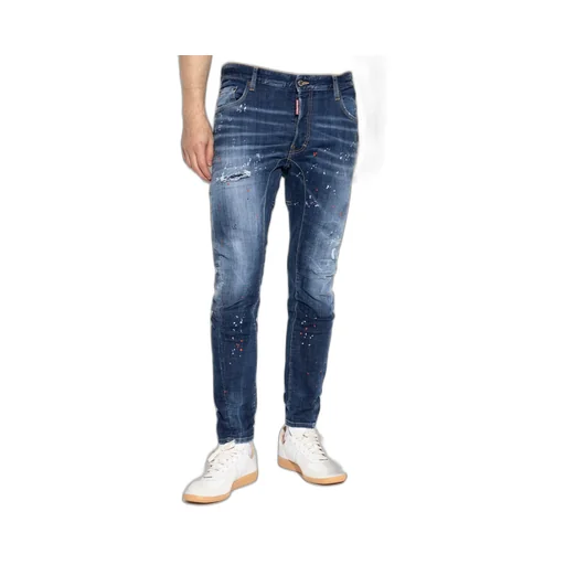 Dsquared2 Distressed Biker Jeans