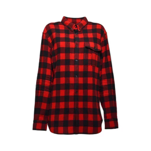 Dsquared2 Check-Pattern Logo Detailed Shirt