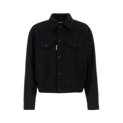 Dsquared2 Buttoned Denim Jacket