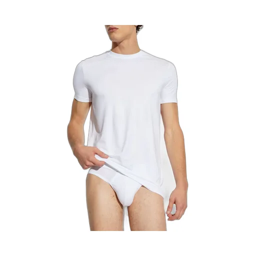 Dsquared2 Logo Patch Crewneck T-Shirt