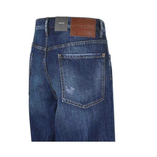 Dsquared2 Be Cool Be Nice Wash Loose Jeans