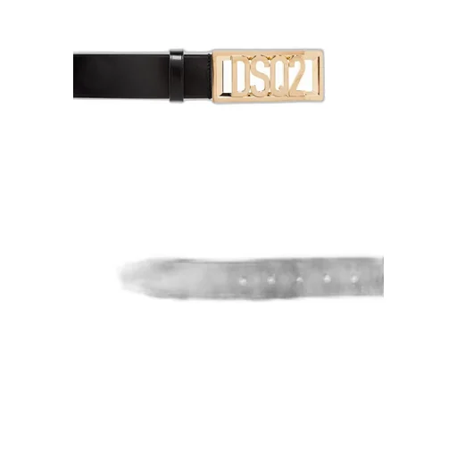 Dsquared2 Logo Plaque Buckle Belt