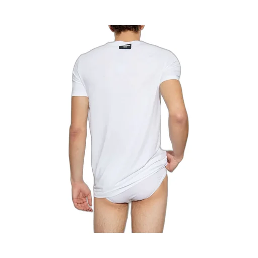 Dsquared2 Logo Patch Crewneck T-Shirt