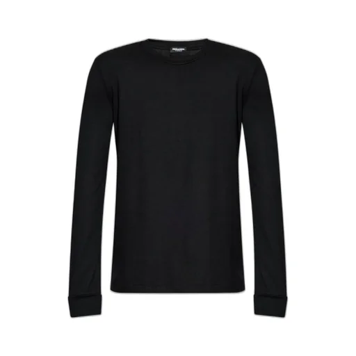 Dsquared2 Logo Patch Long-Sleeved T-Shirt