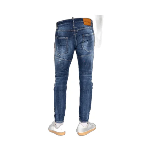Dsquared2 Distressed Biker Jeans