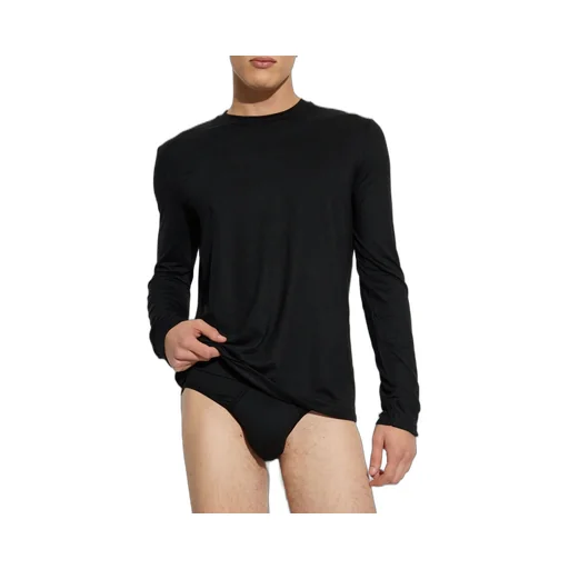 Dsquared2 Logo Patch Long-Sleeved T-Shirt