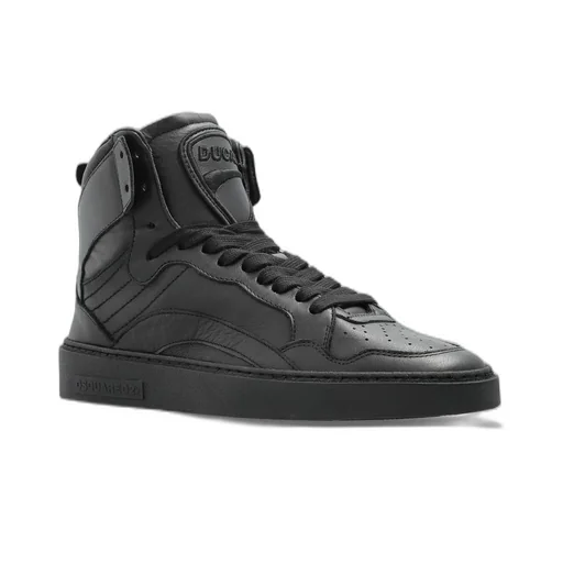 Dsquared2 X Ducati Lace-Up Mid-Top Sneakers