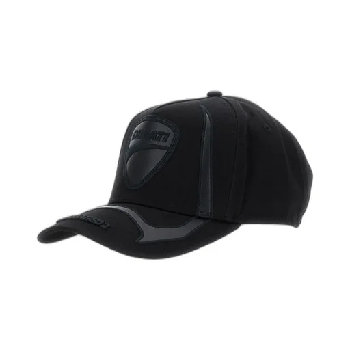 Dsquared2 X Ducati Logo Embroidered Baseball Cap
