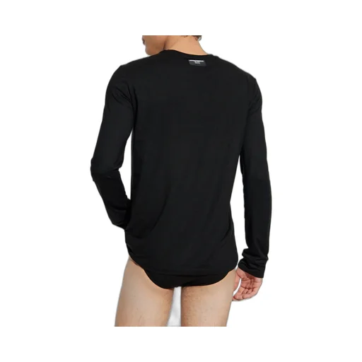 Dsquared2 Logo Patch Long-Sleeved T-Shirt
